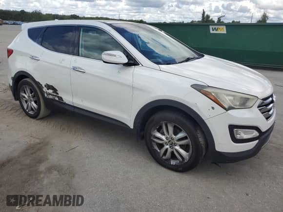 2013 Hyundai Santa Fe Sport z VIN 5XYZW3LA5DG052588, wystawiony jako Copart lot #70262165 z przebiegiem 174 038 mil mil oraz Szkoda całkowita • Salvage title. Historia ofert i sprzedaży dostępna na DreamBid. Obrazek 4.