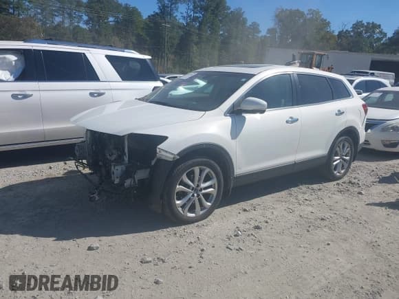 ✅ 2013 Mazda CX-9 Grand Touring • VIN: JM3TB2DA6D0424463 • Lot: 43422400. Wystawiony na IAAI z przebiegiem 123 157 mil. Bezpłatny archiwum sprzedaży aukcyjnych z USA i szczegółowy raport historii pojazdu na DreamBid. Zdjęcie 2.