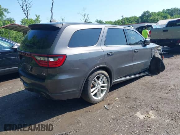 2021 Dodge Durango R/T with VIN 1C4SDJCT4MC764432, listed as a IAAI auction lot 42448672 with 48,756 mi miles and . Bid and sale history available at DreamBid. Image 4.