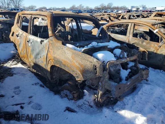 ✅ 2017 Jeep Renegade Trailhawk • VIN: ZACCJBCBXHPE80394 • Lot: 78080704. Listed on Copart with Not provided. Free auction sales archive from the USA and detailed vehicle history report at DreamBid. Image 4.