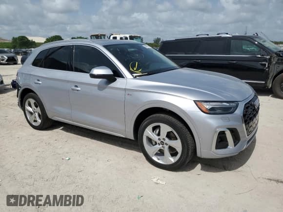✅ 2023 Audi Q5 S line Prestige • VIN: WA1FAAFY7P2061803 • Lot: 59907565. Wystawiony na Copart z przebiegiem 14 614 mil. Bezpłatny archiwum sprzedaży aukcyjnych z USA i szczegółowy raport historii pojazdu na DreamBid. Zdjęcie 4.