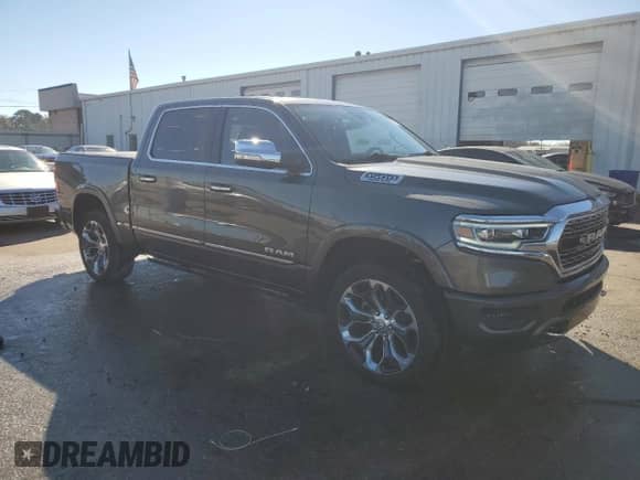 2020 Ram 1500 Limited с VIN 1C6SRFHT3LN356375, выставлен на аукционе Copart как лот 86874055 с пробегом 77 629 миль миль и Списание • Salvage title. История ставок и продаж доступна на DreamBid. Изображение 4.