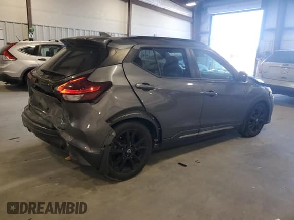 ✅ 2021 Nissan Kicks SR • VIN: 3N1CP5DV3ML547710 • Lot: 82628835. Listed on Copart with 87,341 mi. Free auction sales archive from the USA and detailed vehicle history report at DreamBid. Image 3.