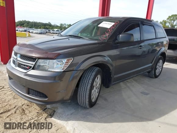 ✅ 2015 Dodge Journey American Value • VIN: 3C4PDCAB5FT511929 • Лот: 43687040. Опубликован ранее на IAAI с пробегом 136 341 миль. Бесплатный доступ к архиву аукционных продаж из США и подробный отчёт об истории автомобиля на DreamBid. Изображение 2.