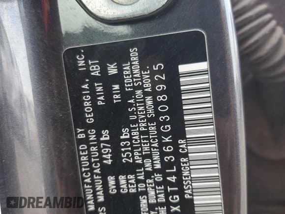 ✅ 2019 Kia Optima LX • VIN: 5XXGT4L36KG308925 • Lot: 93302635. Wystawiony na Copart z przebiegiem 92 184 mil. Bezpłatny archiwum sprzedaży aukcyjnych z USA i szczegółowy raport historii pojazdu na DreamBid. Zdjęcie 12.