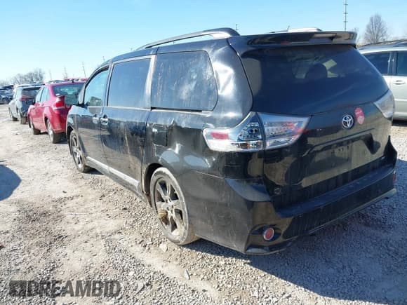 ✅ 2014 Toyota Sienna SE • VIN: 5TDXK3DC3ES521202 • Lot: 41579320. Listed on IAAI with 182,982 mi. Free auction sales archive from the USA and detailed vehicle history report at DreamBid. Image 3.