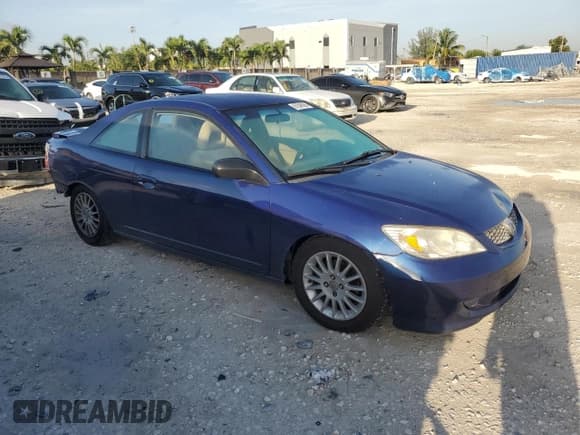 ✅ 2004 Honda Civic VP • VIN: 1HGEM211X4L009596 • Lot: 67540985. Listed on Copart with Not provided. Free auction sales archive from the USA and detailed vehicle history report at DreamBid. Image 4.