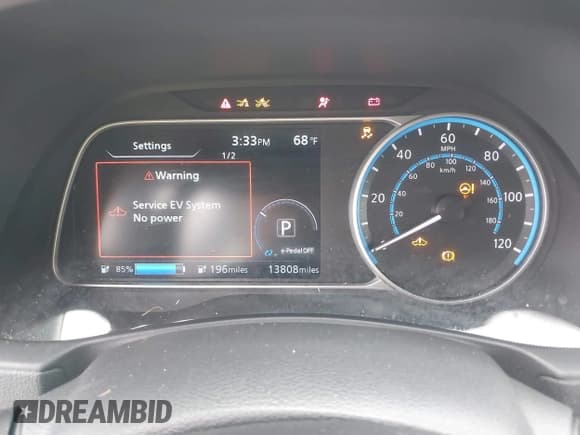 ✅ 2025 Nissan LEAF SV Plus • VIN: 1N4CZ1CV9SC550692 • Лот: 43216116. Опубликован ранее на IAAI с пробегом 13 808 миль. Бесплатный доступ к архиву аукционных продаж из США и подробный отчёт об истории автомобиля на DreamBid. Изображение 7.