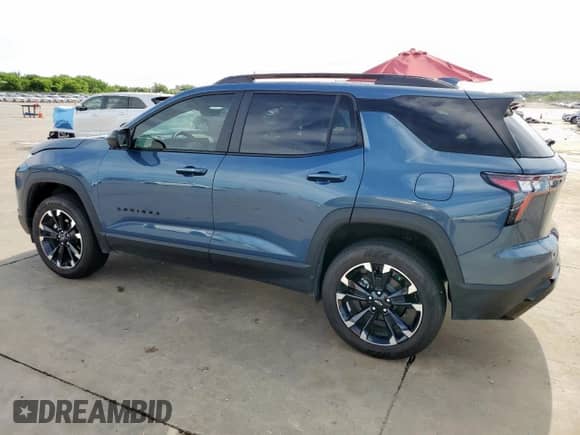 2025 Chevrolet Equinox FWD RS с VIN 3GNAXLEG9SL275130, выставлен на аукционе Copart как лот 57828795 с пробегом 2 277 миль миль и Списание • Salvage title. История ставок и продаж доступна на DreamBid. Изображение 2.