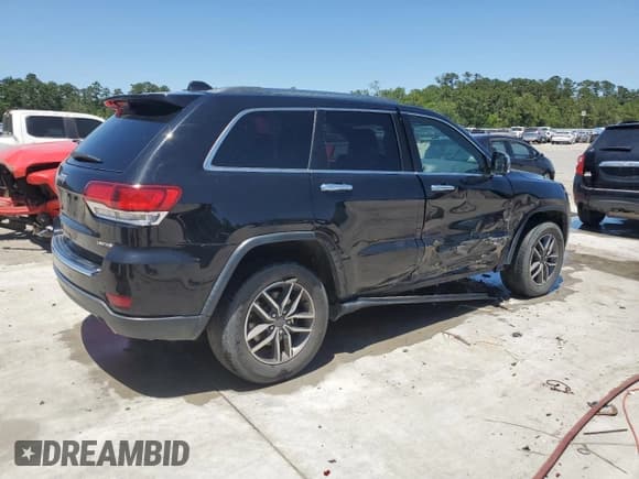 ✅ 2020 Jeep Grand Cherokee Limited X • VIN: 1C4RJEBG1LC265444 • Lot: 57961765. Listed on Copart with 108,090 mi. Free auction sales archive from the USA and detailed vehicle history report at DreamBid. Image 3.