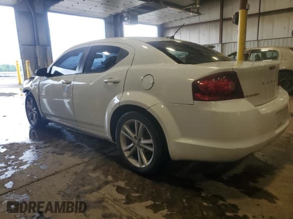 ✅ 2013 Dodge Avenger SE • VIN: 1C3CDZAB0DN677620 • Lot: 62402085. Listed on Copart with Not provided. Free auction sales archive from the USA and detailed vehicle history report at DreamBid. Image 2.