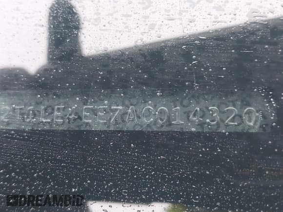 ✅ 2010 Toyota Matrix S • VIN: 2T1LE4EE7AC014320 • Lot: 43795790. Listed on IAAI with 196,938 mi. Free auction sales archive from the USA and detailed vehicle history report at DreamBid. Image 9.