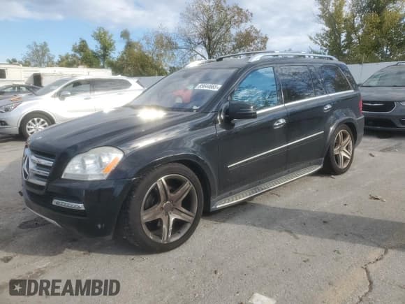 ✅ 2011 Mercedes-Benz GL 550 • VIN: 4JGBF8GE4BA722927 • Lot: 85644665. Listed on Copart with 196,950 mi. Free auction sales archive from the USA and detailed vehicle history report at DreamBid. Image 1.