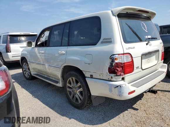 ✅ 2000 Lexus LX 470 • VIN: JT6HT00W2Y0106774 • Lot: 74762004. Wystawiony na Copart z przebiegiem Nie podano. Bezpłatny archiwum sprzedaży aukcyjnych z USA i szczegółowy raport historii pojazdu na DreamBid. Zdjęcie 2.