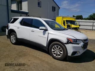 ✅ 2021 Chevrolet Traverse LT • VIN: 1GNEVHKW9MJ235799 • Lot: 62267434. Wystawiony na Copart z przebiegiem 54 602 mil. Bezpłatny archiwum sprzedaży aukcyjnych z USA i szczegółowy raport historii pojazdu na DreamBid. Zdjęcie 4.