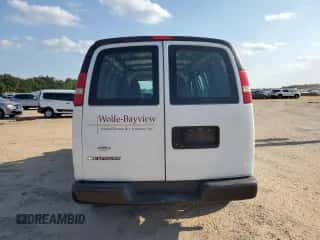 2018 Chevrolet Express Cargo с VIN 1GCWGAFG4J1172270, выставлен на аукционе Copart как лот 80267325 с пробегом 121 507 миль миль и Списание • Salvage title. История ставок и продаж доступна на DreamBid. Изображение 6.