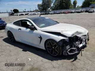 ✅ 2022 BMW M8 Competition • VIN: WBSAE0C06NCH25007 • Lot: 66153864. Listed on Copart with Not provided. Free auction sales archive from the USA and detailed vehicle history report at DreamBid. Image 4.