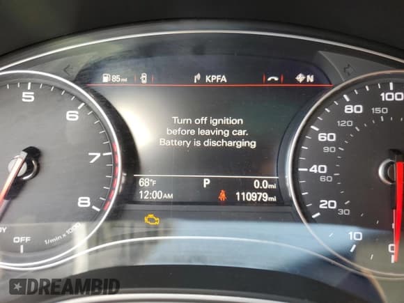 ✅ 2018 Audi A6 Premium • VIN: WAUF8AFC1JN068092 • Lot: 93255275. Listed on Copart with 110,979 mi. Free auction sales archive from the USA and detailed vehicle history report at DreamBid. Image 9.