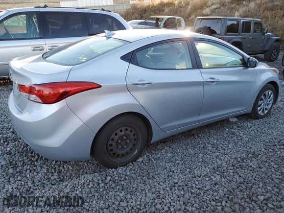 2012 Hyundai Elantra GLS with VIN KMHDH4AEXCU283351, listed as a Copart auction lot 83821414 with 182,868 mi miles and Salvage title. Bid and sale history available at DreamBid. Image 3.
