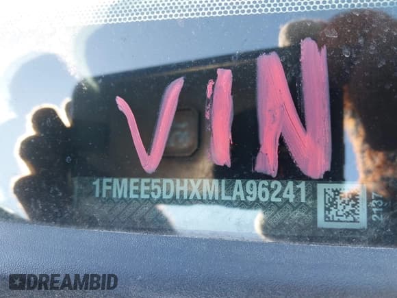 ✅ 2021 Ford Bronco • VIN: 1FMEE5DHXMLA96241 • Лот: 41246342. Опубликован ранее на IAAI с пробегом 34 178 миль. Бесплатный доступ к архиву аукционных продаж из США и подробный отчёт об истории автомобиля на DreamBid. Изображение 9.