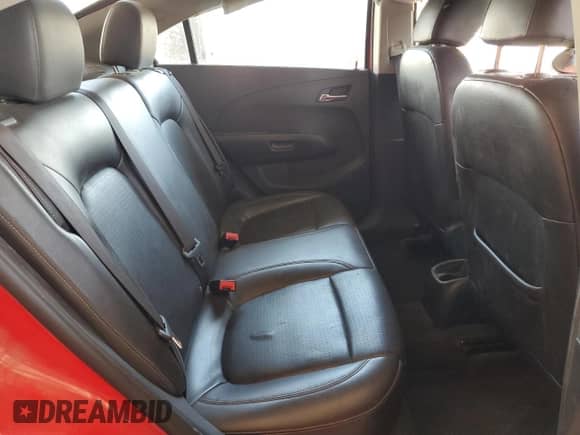 2015 Chevrolet Sonic LTZ с VIN 1G1JE5SB9F4204257, выставлен на аукционе Copart как лот 62955724 с пробегом Не указан миль и Списание • Salvage title. История ставок и продаж доступна на DreamBid. Изображение 11.