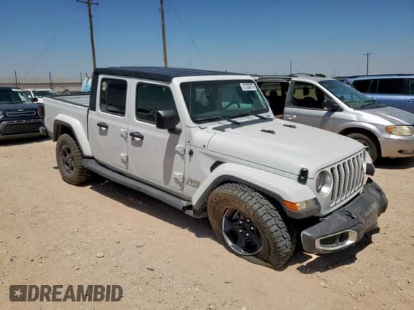 ✅ 2023 Jeep Gladiator Overland • VIN: 1C6HJTFG8PL553372 • Лот: 57250875. Опубликован ранее на Copart с пробегом 14 725 миль. Бесплатный доступ к архиву аукционных продаж из США и подробный отчёт об истории автомобиля на DreamBid. Изображение 4.