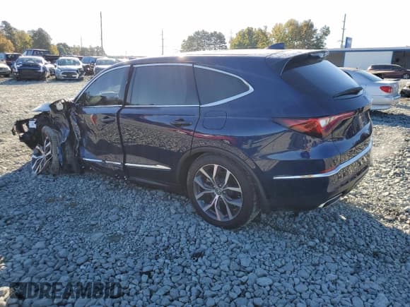 ✅ 2024 Acura MDX Technology • VIN: 5J8YE1H41RL024824 • Lot: 86766655. Listed on Copart with 26,363 mi. Free auction sales archive from the USA and detailed vehicle history report at DreamBid. Image 2.