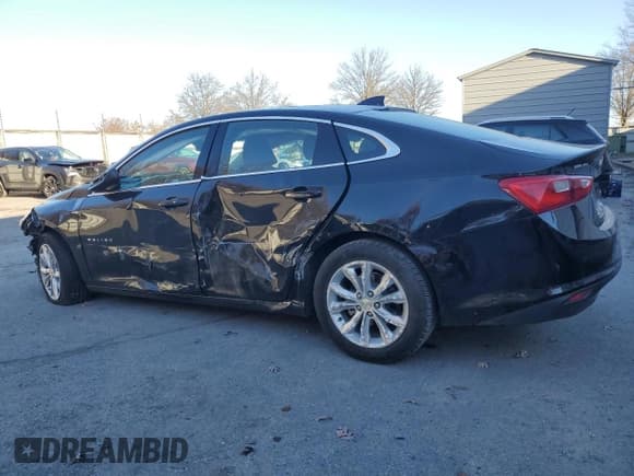✅ 2024 Chevrolet Malibu LT • VIN: 1G1ZD5ST0RF231189 • Lot: 92791255. Listed on Copart with 30,635 mi. Free auction sales archive from the USA and detailed vehicle history report at DreamBid. Image 2.
