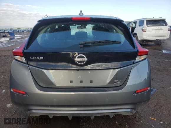 ✅ 2025 Nissan LEAF SV Plus • VIN: 1N4CZ1CV9SC558260 • Lot: 82169105. Listed on Copart with 11,985 mi. Free auction sales archive from the USA and detailed vehicle history report at DreamBid. Image 6.
