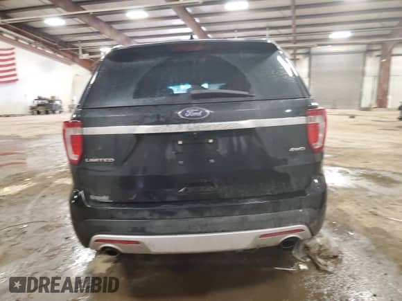 2017 Ford Explorer Limited with VIN 1FM5K8F88HGC58969, listed as a Copart auction lot 49618805 with 68,457 mi miles and Clean title. Bid and sale history available at DreamBid. Image 6.