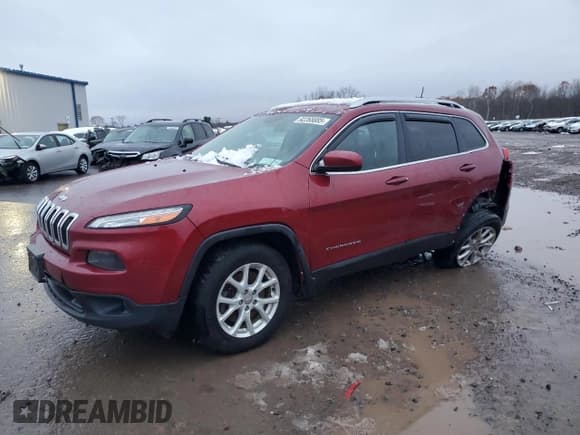 ✅ 2016 Jeep Cherokee Latitude • VIN: 1C4PJMCB0GW340370 • Лот: 92268885. Опубликован ранее на Copart с пробегом 74 235 миль. Бесплатный доступ к архиву аукционных продаж из США и подробный отчёт об истории автомобиля на DreamBid. Изображение 1.