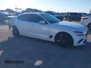 ✅ 2023 Genesis G70 2.0T • VIN: KMTG34TA9PU110258 • Lot: 40985797. Listed on IAAI with 23,422 mi. Free auction sales archive from the USA and detailed vehicle history report at DreamBid. Image 1.