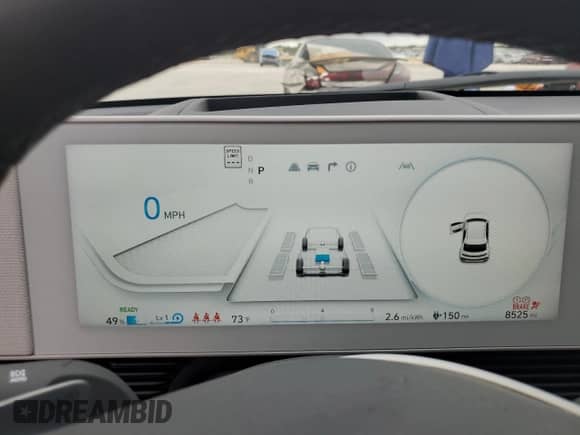 2023 Hyundai Ioniq 5 Limited z VIN KM8KRDAF9PU175189, wystawiony jako Copart lot #70717154 z przebiegiem 8 525 mil mil oraz Szkoda całkowita • Salvage title. Historia ofert i sprzedaży dostępna na DreamBid. Obrazek 9.