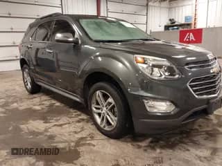 2017 Chevrolet Equinox Premier с VIN 2GNALDEK1H6251682, выставлен на аукционе IAAI как лот 43000692 с пробегом 97 795 миль миль и . История ставок и продаж доступна на DreamBid. Изображение 1.