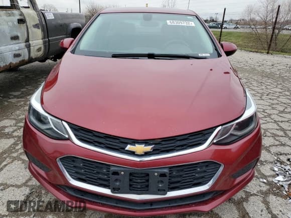 ✅ 2017 Chevrolet Cruze LT • VIN: 1G1BE5SMXH7244743 • Lot: 68309732. Listed on Copart with 78,597 mi. Free auction sales archive from the USA and detailed vehicle history report at DreamBid. Image 5.