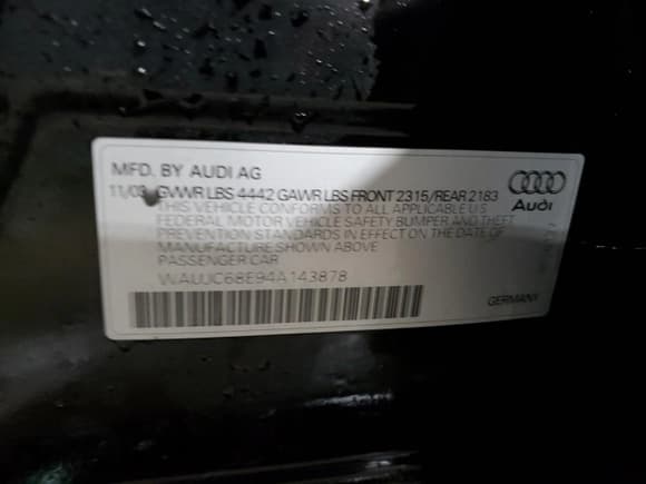 ✅ 2004 Audi A4 1.8T • VIN: WAUJC68E94A143878 • Лот: 88425685. Опубликован ранее на Copart с пробегом 71 338 миль. Бесплатный доступ к архиву аукционных продаж из США и подробный отчёт об истории автомобиля на DreamBid. Изображение 12.
