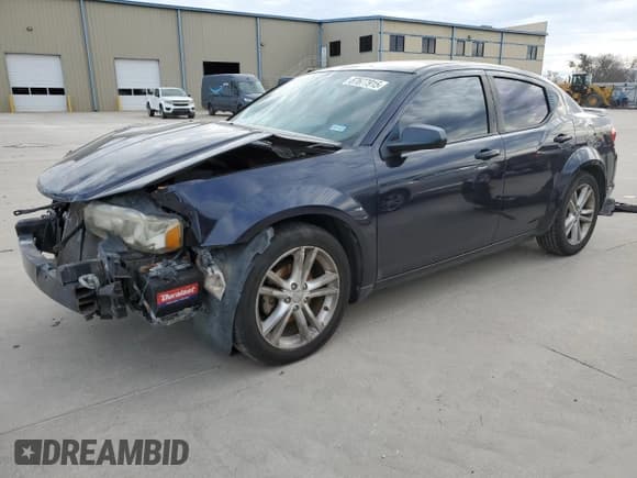 ✅ 2012 Dodge Avenger SE • VIN: 1C3CDZAG6CN315933 • Лот: 87677915. Опубликован ранее на Copart с пробегом 103 778 миль. Бесплатный доступ к архиву аукционных продаж из США и подробный отчёт об истории автомобиля на DreamBid. Изображение 1.