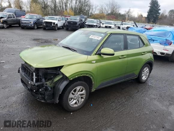 ✅ 2022 Hyundai Venue SE • VIN: KMHRB8A34NU198134 • Lot: 80103194. Listed on Copart with 26,480 mi. Free auction sales archive from the USA and detailed vehicle history report at DreamBid. Image 1.