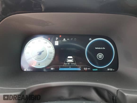 2023 Hyundai Palisade SEL с VIN KM8R4DGE0PU589585, выставлен на аукционе Copart как лот 74670494 с пробегом 8 132 миль миль и Списание • Salvage title. История ставок и продаж доступна на DreamBid. Изображение 9.