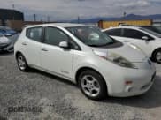 ✅ 2011 Nissan LEAF SL • VIN: JN1AZ0CP7BT007034 • Lot: 80947375. Listed on Copart with 42,735 mi. Free auction sales archive from the USA and detailed vehicle history report at DreamBid. Image 4.