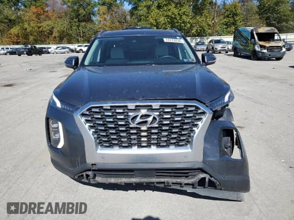 2020 Hyundai Palisade SEL z VIN KM8R4DHEXLU094514, wystawiony jako Copart lot #74773234 z przebiegiem 76 895 mil mil oraz Szkoda całkowita • Salvage title. Historia ofert i sprzedaży dostępna na DreamBid. Obrazek 5.