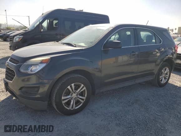 2017 Chevrolet Equinox LS with VIN 2GNALBEK8H1536543, listed as a Copart auction lot 90142475 with 250,591 mi miles and Clean title. Bid and sale history available at DreamBid. Image 1.