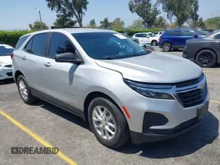 2022 Chevrolet Equinox LS z VIN 2GNAXHEV1N6102500, wystawiony jako IAAI lot #43010662 z przebiegiem 30 131 mil mil oraz . Historia ofert i sprzedaży dostępna na DreamBid. Obrazek 1.