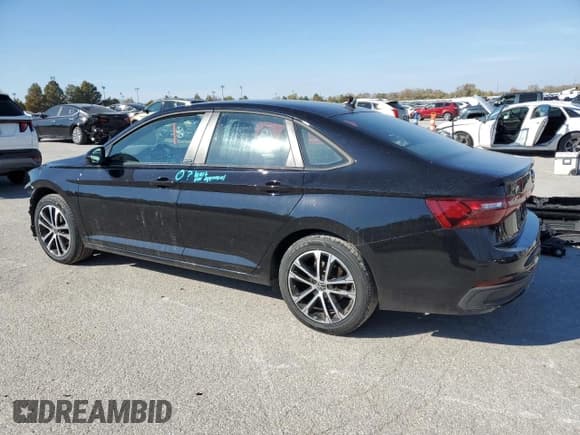 ✅ 2025 Volkswagen Jetta Sport • VIN: 3VWBX7BU7SM031966 • Лот: 91791895. Опубликован ранее на Copart с пробегом 21 204 миль. Бесплатный доступ к архиву аукционных продаж из США и подробный отчёт об истории автомобиля на DreamBid. Изображение 2.