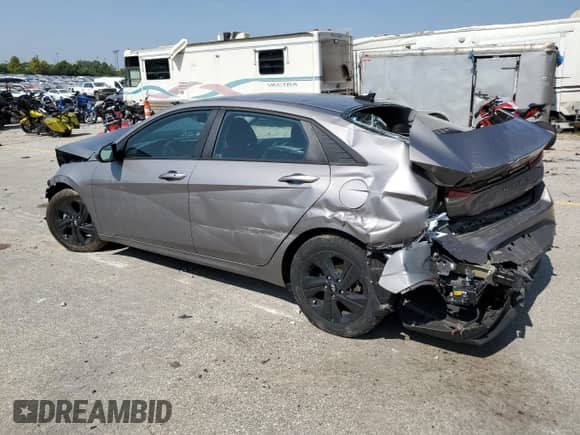 2022 Hyundai Elantra Blue с VIN KMHLM4AJ0NU023709, выставлен на аукционе Copart как лот 80436655 с пробегом Не указан миль и Списание • Salvage title. История ставок и продаж доступна на DreamBid. Изображение 2.