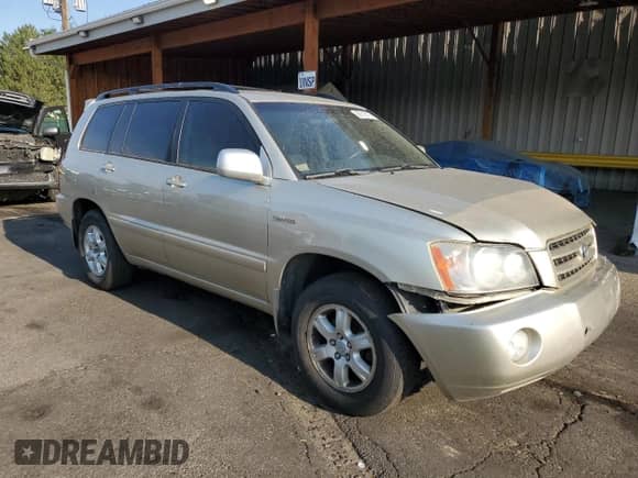 2001 Toyota Highlander с VIN JTEHF21A710033384, выставлен на аукционе Copart как лот 68712775 с пробегом 167 190 миль миль и Списание • Salvage title. История ставок и продаж доступна на DreamBid. Изображение 4.