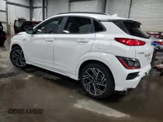 ✅ 2022 Hyundai Kona N Line • VIN: KM8K33A37NU923159 • Лот: 60288024. Опубликован ранее на Copart с пробегом 52 665 миль. Бесплатный доступ к архиву аукционных продаж из США и подробный отчёт об истории автомобиля на DreamBid. Изображение 2.