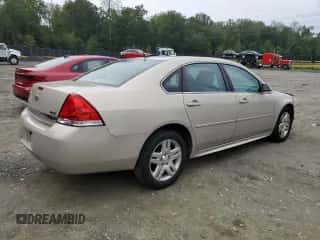 2010 Chevrolet Impala LT z VIN 2G1WB5EK1A1221679, wystawiony jako Copart lot #84594155 z przebiegiem 104 917 mil mil oraz Szkoda całkowita • Salvage title. Historia ofert i sprzedaży dostępna na DreamBid. Obrazek 3.