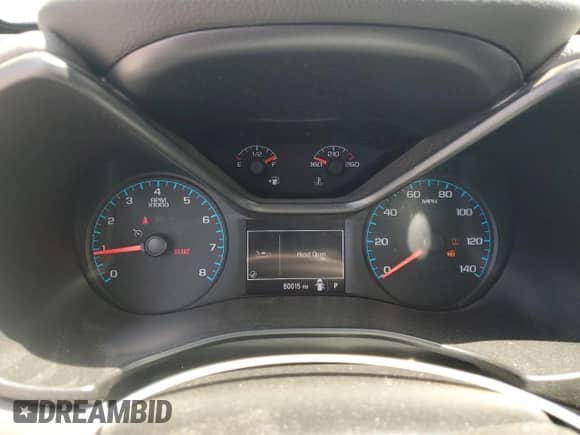 2018 Chevrolet Colorado 4WD Work Truck with VIN 1GCGTBEN2J1255024, listed as a Copart auction lot 63489795 with 60,015 mi miles and Salvage title. Bid and sale history available at DreamBid. Image 9.