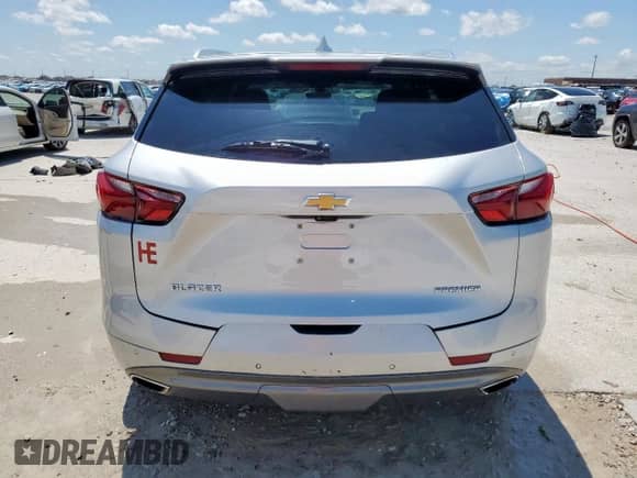 2019 Chevrolet Blazer Premier z VIN 3GNKBFRS4KS621836, wystawiony jako Copart lot #54192215 z przebiegiem 107 979 mil mil oraz Czysty tytuł • Clean title. Historia ofert i sprzedaży dostępna na DreamBid. Obrazek 6.